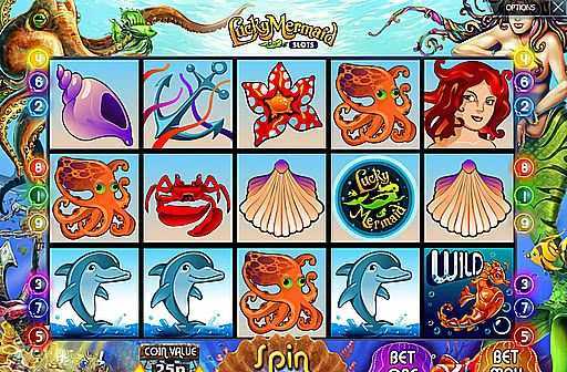 Play Lucky Mermaid Slots by Multislot