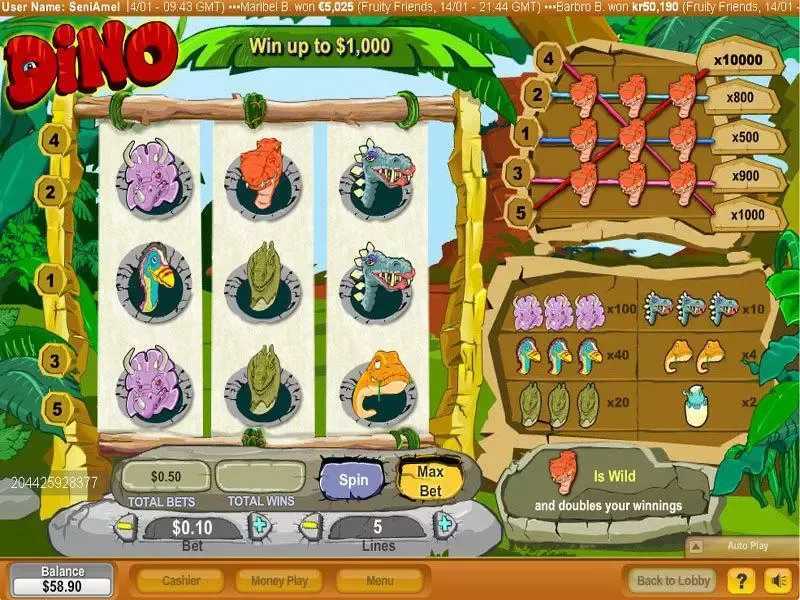 Play Dino by Neogames