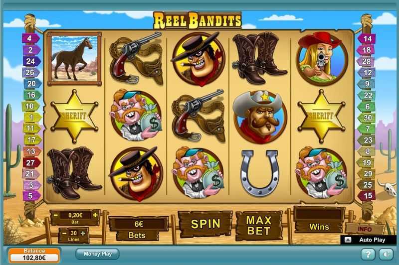 Play Reel Bandits by Neogames