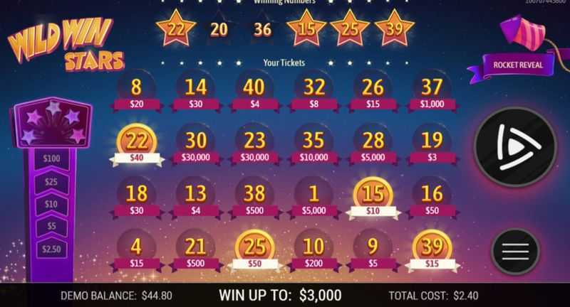 Play Wild Win Stars by Neogames