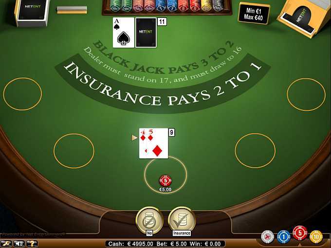 Play Blackjack Black Gold by Netent