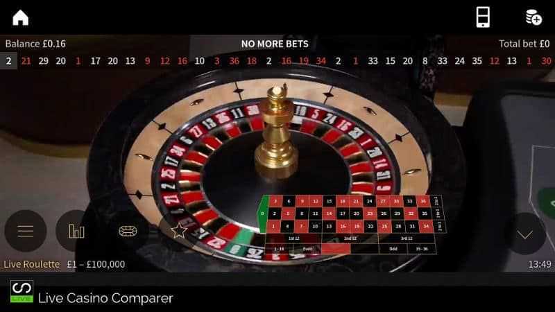 Play British Roulette Live Casino by Netent