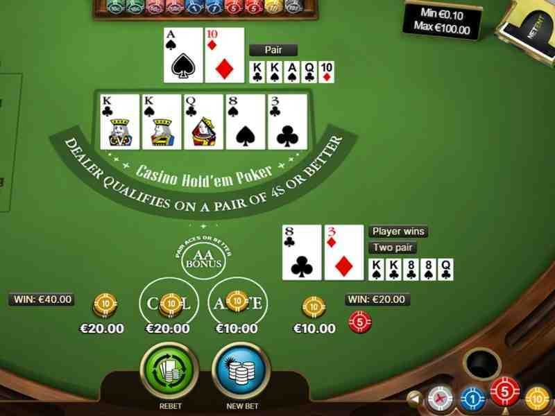 Play Casino Hold'em Live by Netent