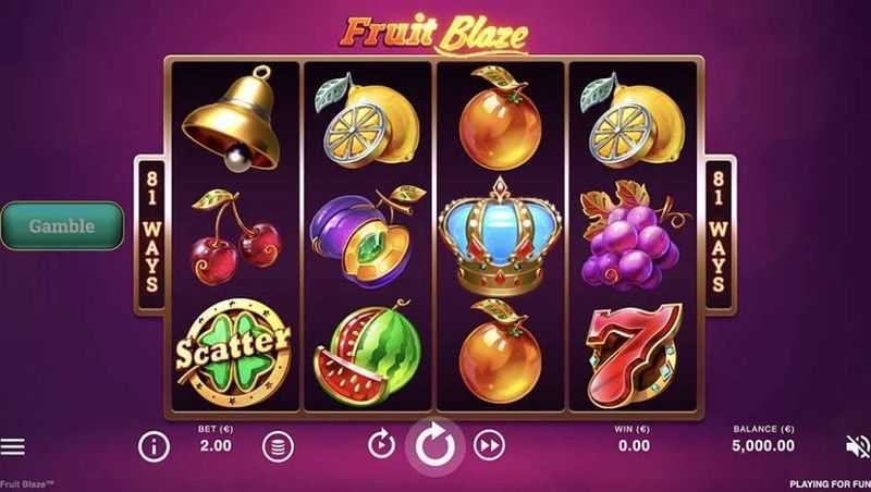 Play Fruit Blaze by Netent