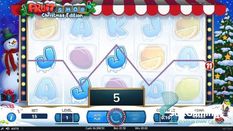 Play Fruit Shop Christmas Edition by Netent