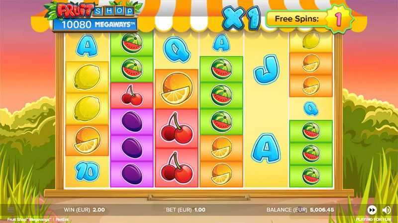 Play Fruit Shop Megaways by Netent