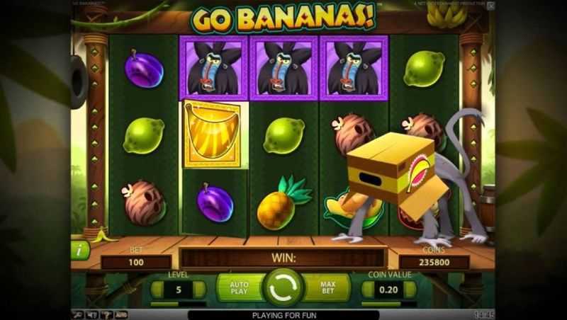 Play Go Bananas by Netent