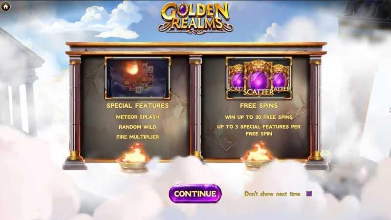 Play Golden Realms by Netent