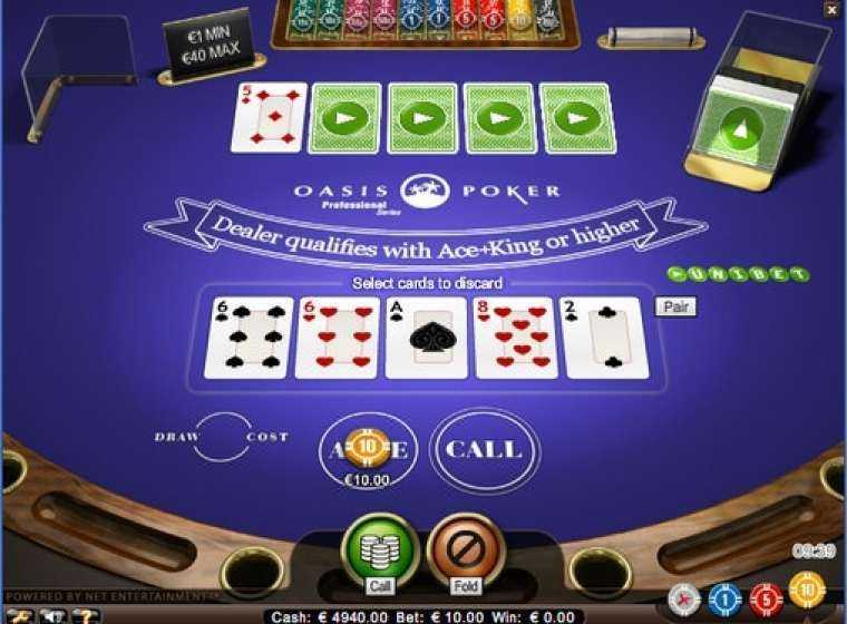 Oasis Poker Professional Series High Limit Oasis Poker Professional Series High Limit