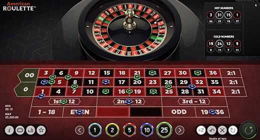 Play Roulette Advanced Standard Limit by Netent