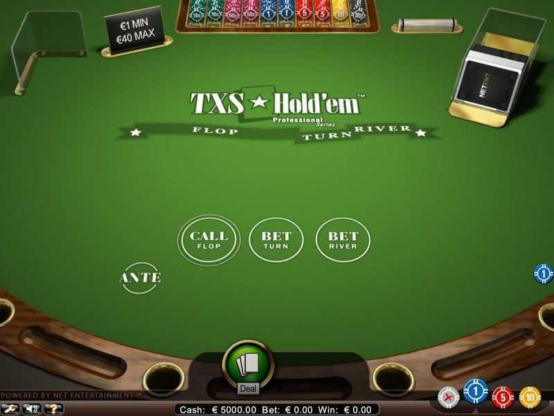 Texas Holdem Professional Series Low Limit Texas Holdem Professional Series Low Limit