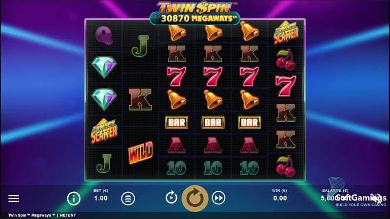 Play Twin Spin Megaways by Netent