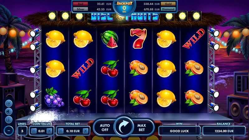 Play Disco Fruits by Netgame