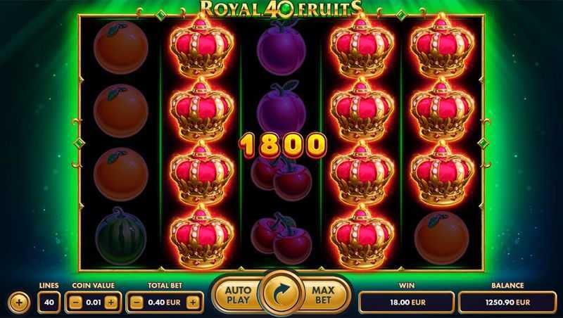 Play Royal Fruits 40 by Netgame