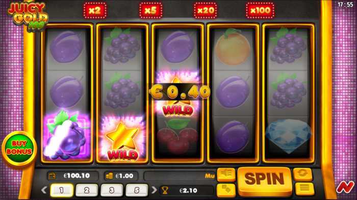 Play Juicy Gold 100 by Netgaming