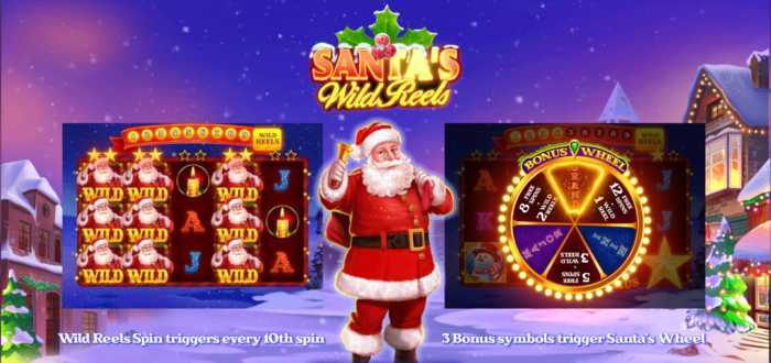 Play Santa's Wild Reels by Netgaming