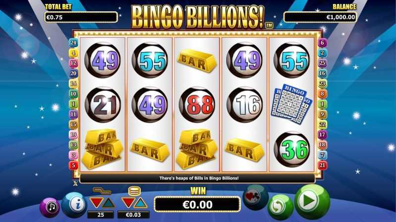 Play Bingo Billions Dice by Nextgen