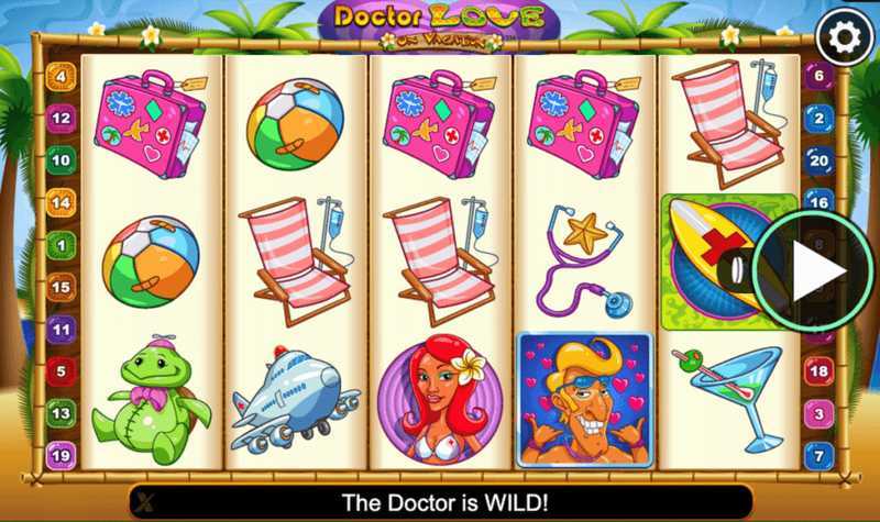 Play Doctor Love on Vacation Dice by Nextgen