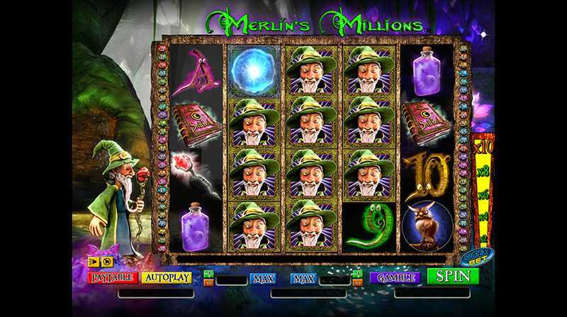 Play Merlin's Millions Superbet by Nextgen