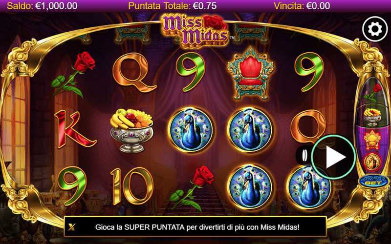 Play Miss Midas Dice by Nextgen