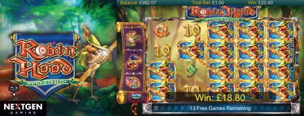 Play Robin Hood Prince of Tweets Dice by Nextgen