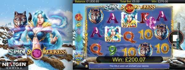 Play Scratch Spin Sorceress by Nextgen