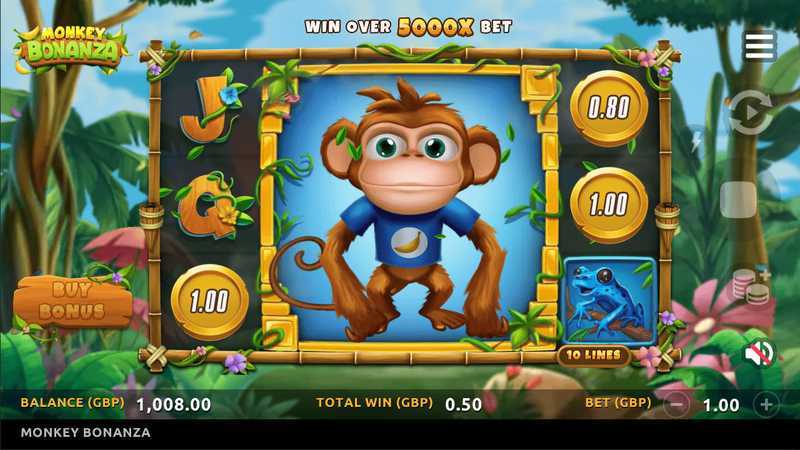 Play Monkey Bonanza by Northern Lights Gaming