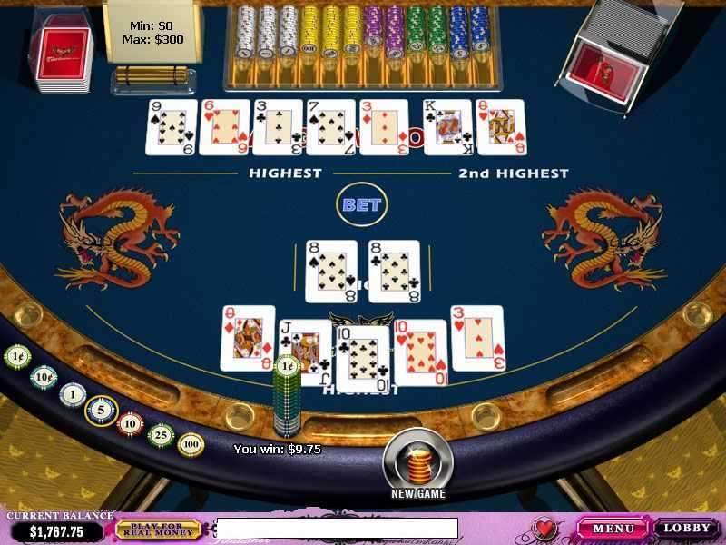 Play Pai Gow Poker by Novomatic