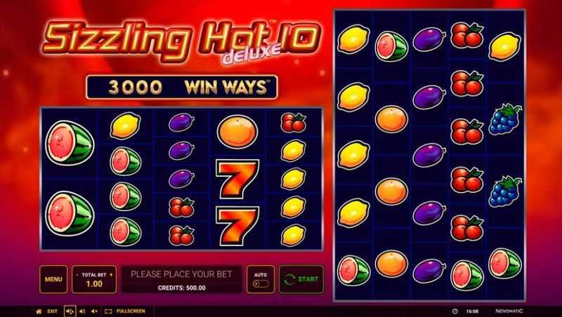 Play Sizzling 8 Deluxe by Novomatic