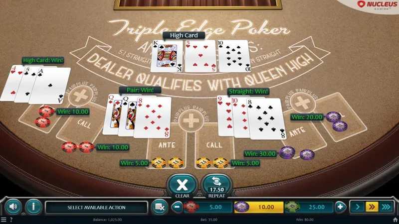 Play Bonus Poker MH by Nucleus Gaming