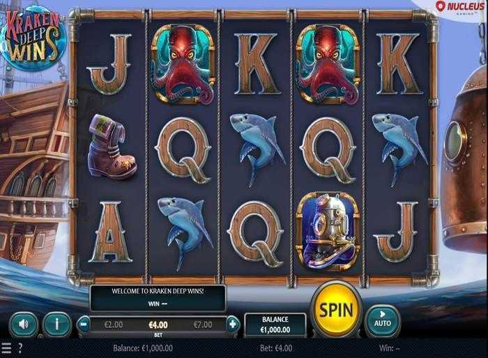 Play Kraken Deep Wins by Nucleus Gaming