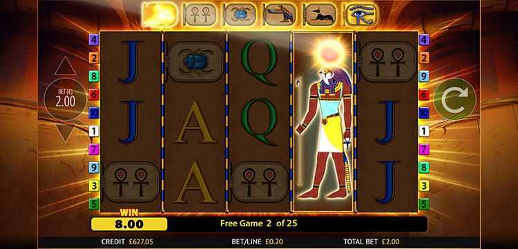 Play Scroll of Horus by Nucleus Gaming