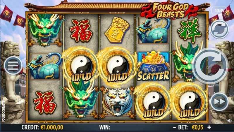 Play Four God Beasts by Octavian Gaming