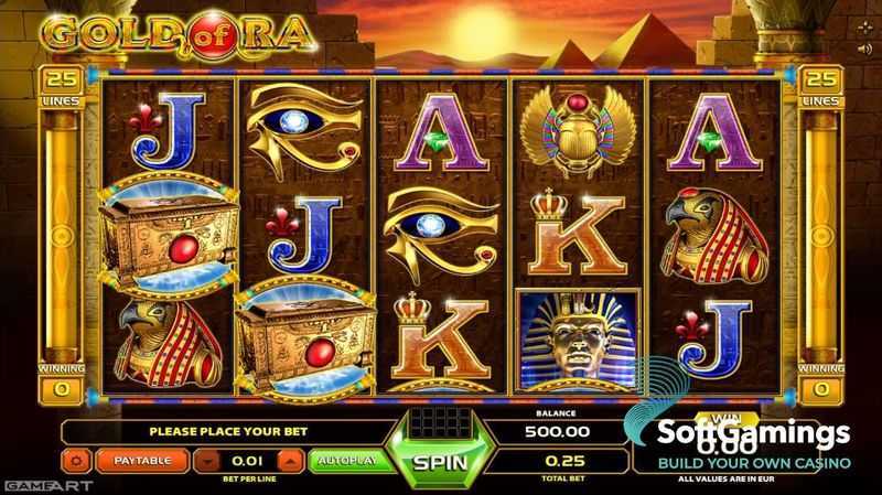 Play Gold of Ra by Octavian Gaming