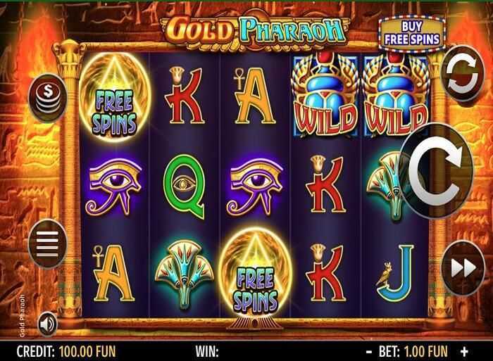 Play Gold Pharaoh by Octavian Gaming