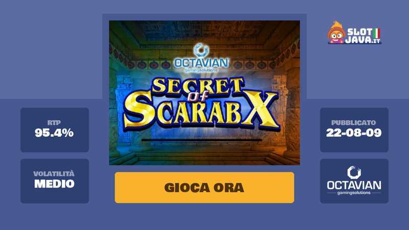 Play Secret Of Scarabx by Octavian Gaming