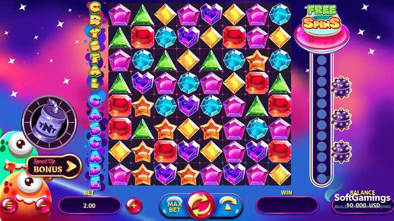Play Crystal Cascade by Onlyplay