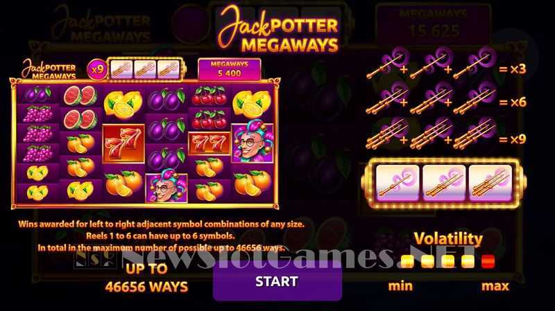 Play Jack Potter Megaways by Onlyplay