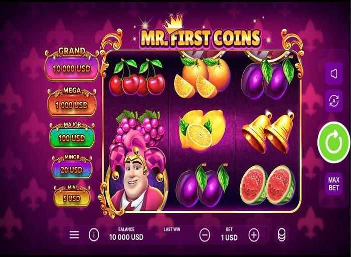 Play Mr. First Coins by Onlyplay