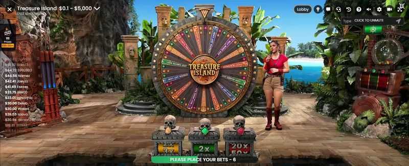 Play Treasure Island by Openbet