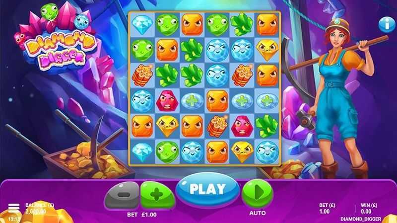 Play Diamond Digger by Paf