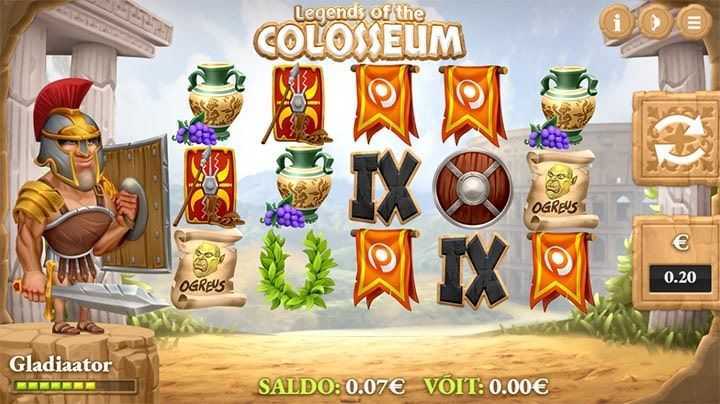 Play Legends of the Colosseum by Paf