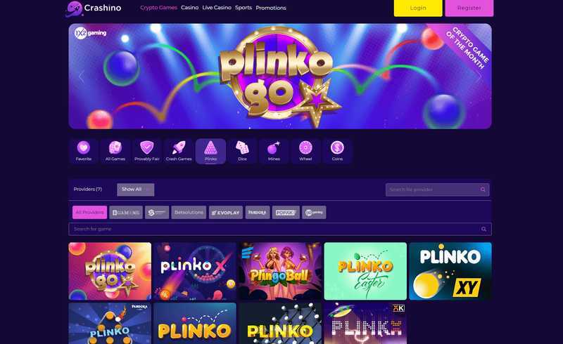 Play Plinko by Pandora Games