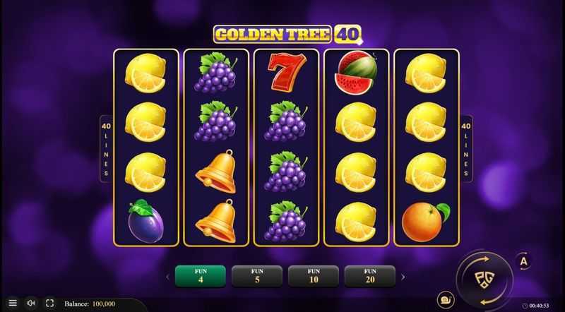 Play Golden Tree 40 by Pascal Gaming