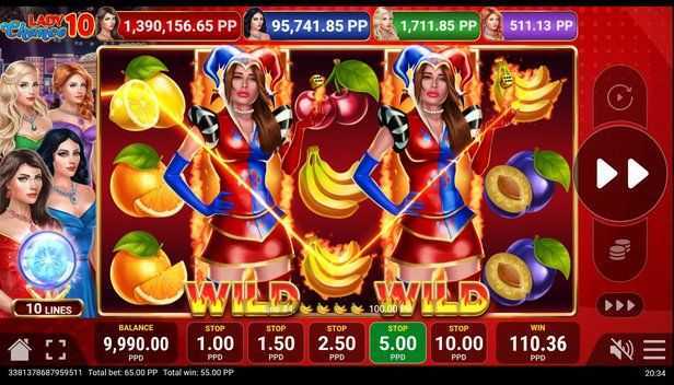 Play Lady Chance 20 by Pateplay – Exciting Casino Experience Online 