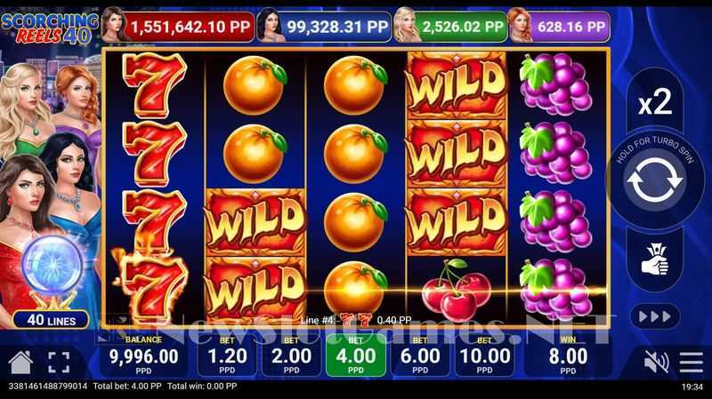 Play Scorching Reels 40 by Pateplay – Exciting Casino Experience Online 