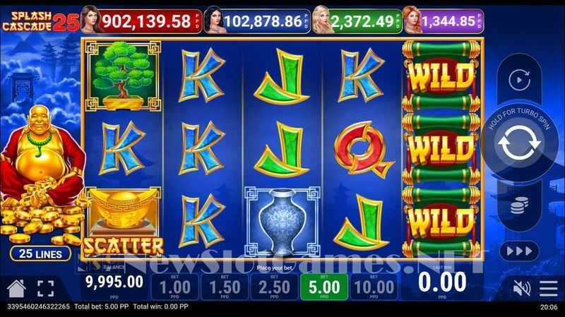 Play Splash Cascade 25 by Pateplay – Enter a World of Online Casino Game Excitement 