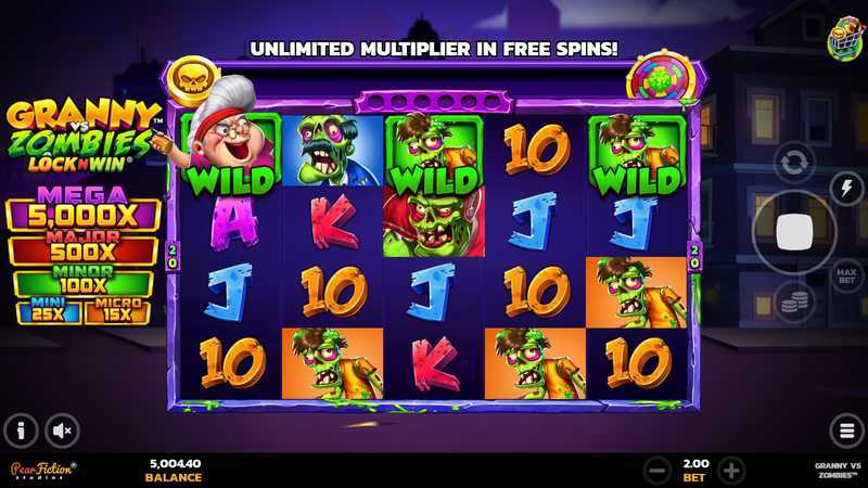 Slot Granny vs Zombies