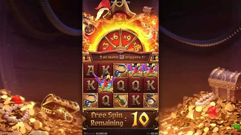 Play Captain's Bounty by Pg Soft