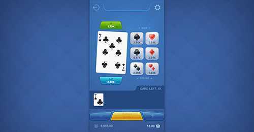 Play Cards Hi Lo by Pg Soft